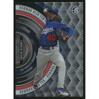 2017 Bowman High Tek Diamond Dots #BHTYA Yadier Alvarez