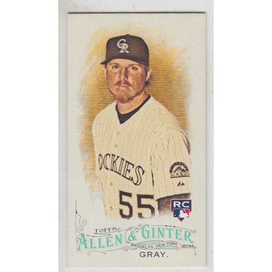 2016 Topps Allen and Ginter Mini No Card Number #190 Jon Gray