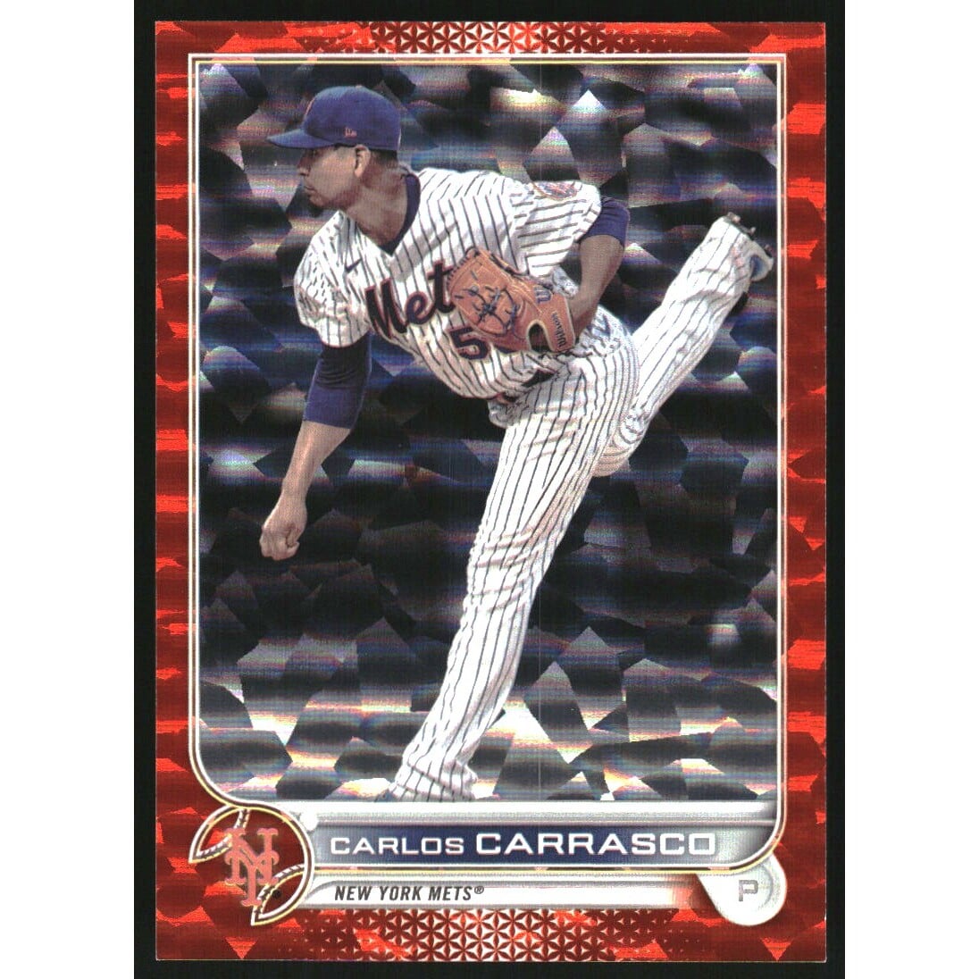 2022 Topps Orange Foilboard #633 Carlos Carrasco