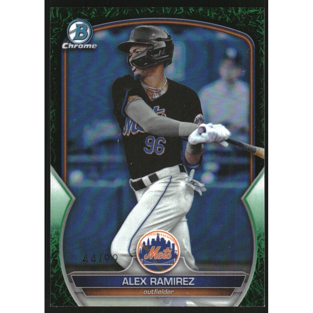 2023 Bowman Chrome Draft Green Grass Refractors #BDC17 Alex Ramirez