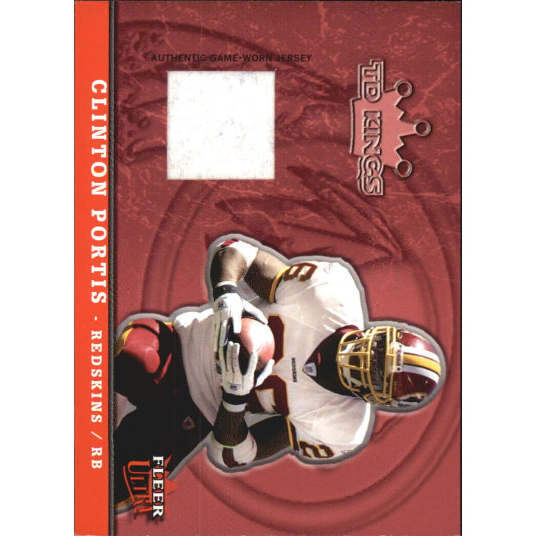 2005 Ultra TD Kings Jerseys Red #CP Clinton Portis