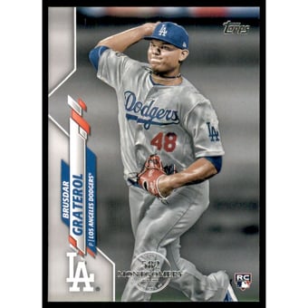 2020 Topps Factory Set 582 Montgomery Club #434 Brusdar Graterol