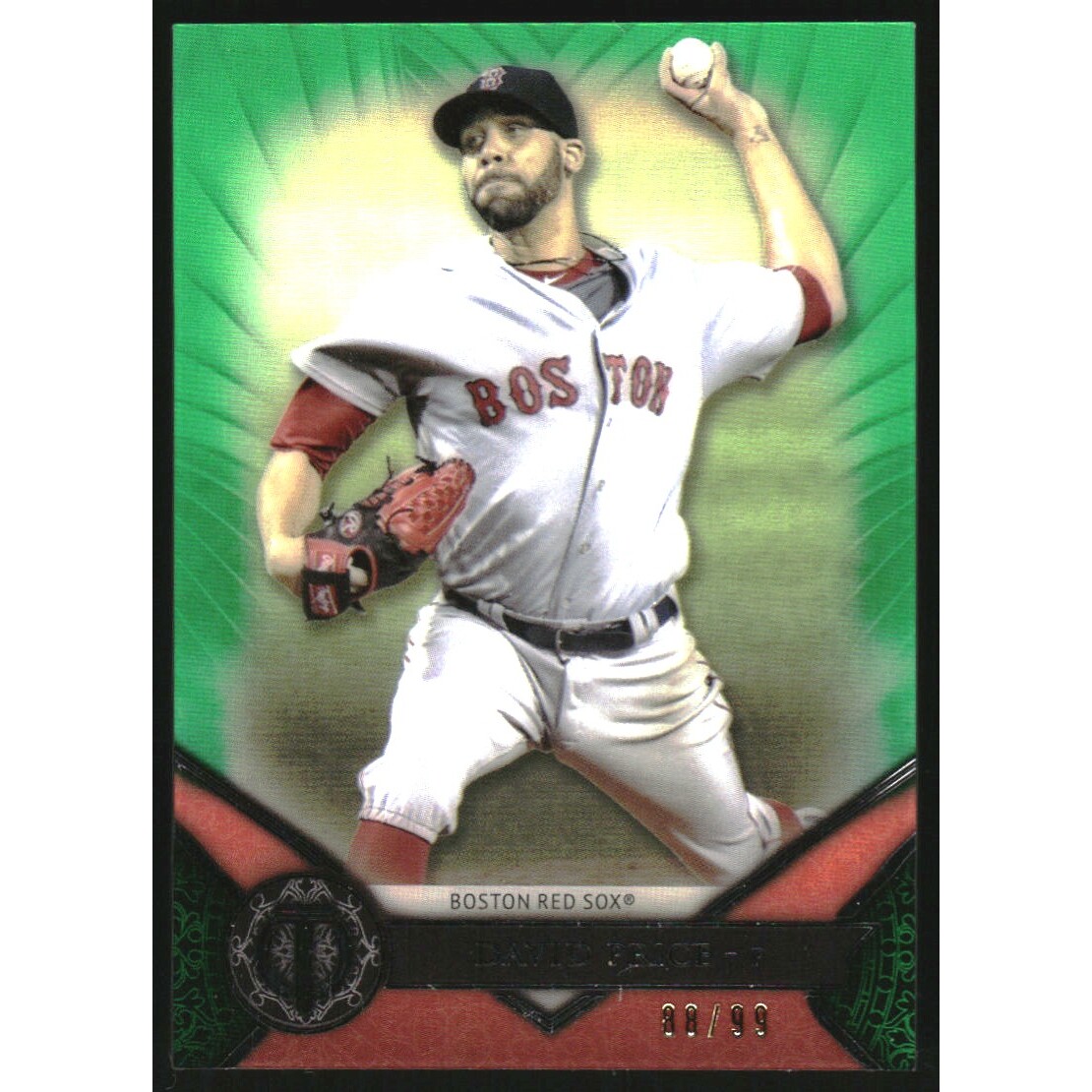 2017 Topps Tribute Green #53 David Price