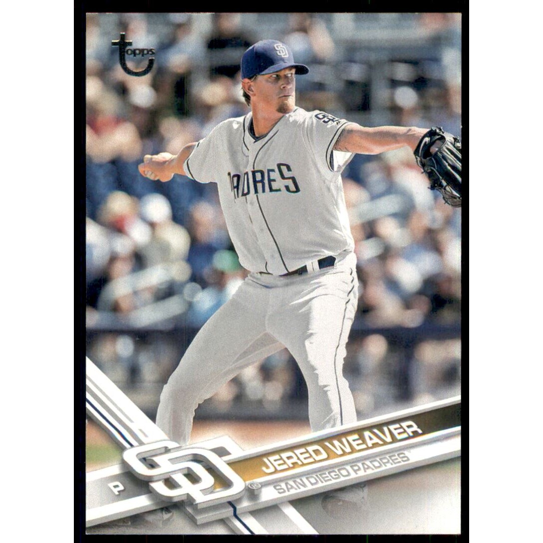 2017 Topps Update Vintage Stock #US68 Jered Weaver
