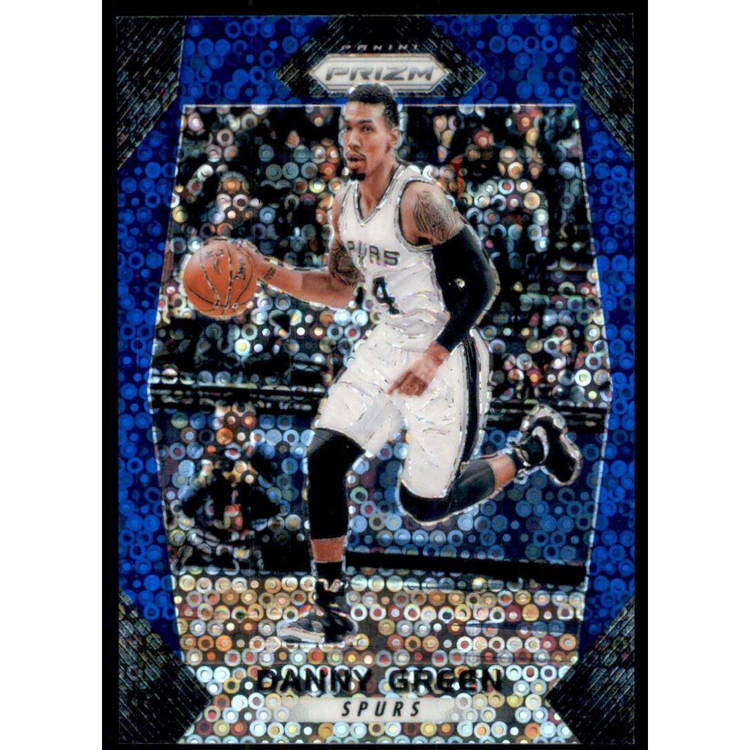 2017-18 Panini Prizm Prizms Fast Break Blue #299 Danny Green