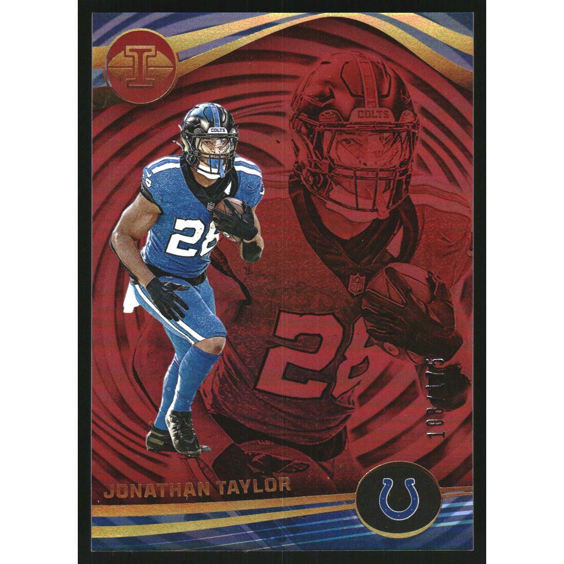 2023 Panini Illusions Red #45 Jonathan Taylor 2023 Panini Illusions Red #45 Jonathan Taylor