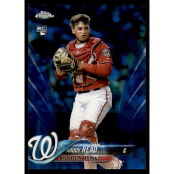 2018 Topps Chrome Blue Refractors #120 Raudy Read