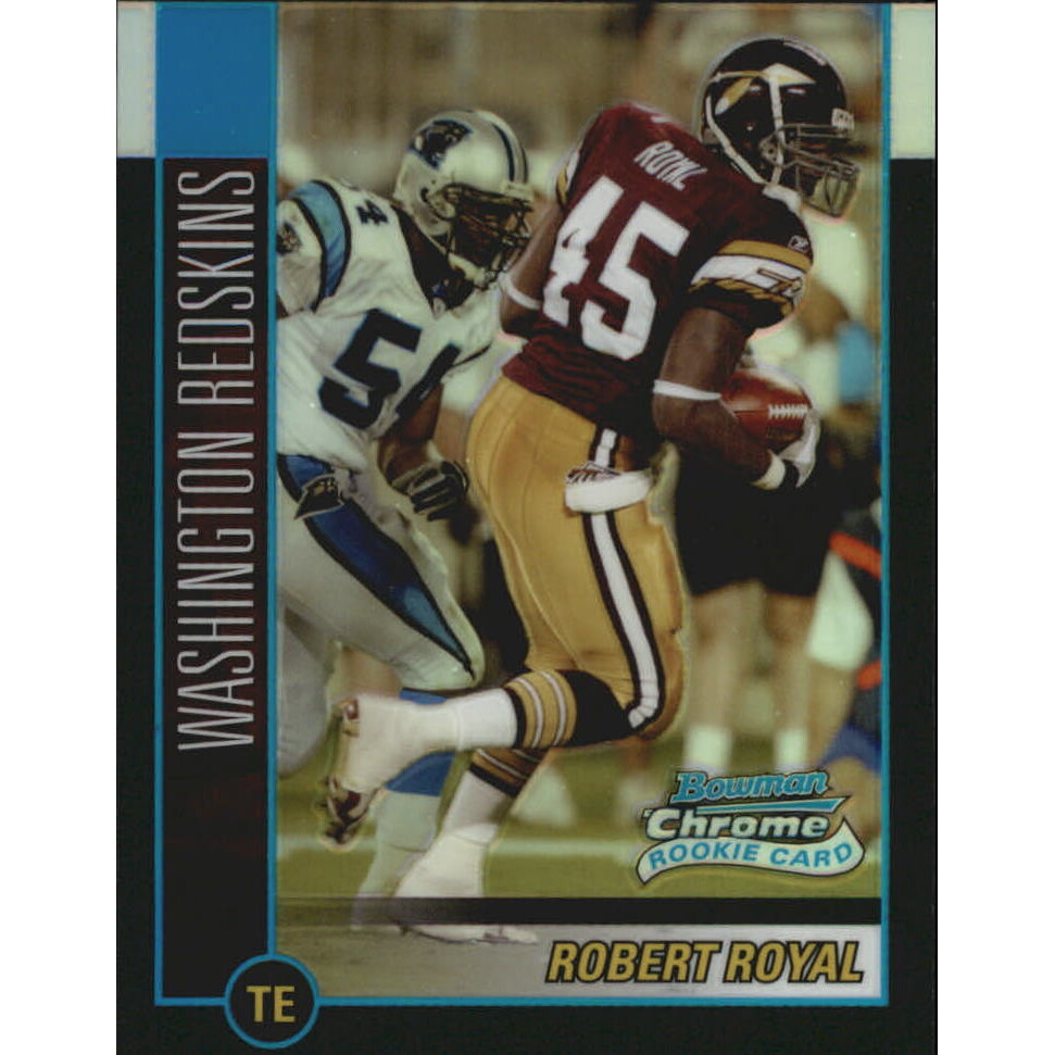 2002 Bowman Chrome Refractors #185 Robert Royal
