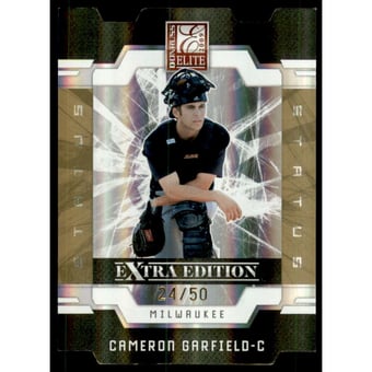 2009 Donruss Elite Extra Edition Status Gold #43 Cameron Garfield