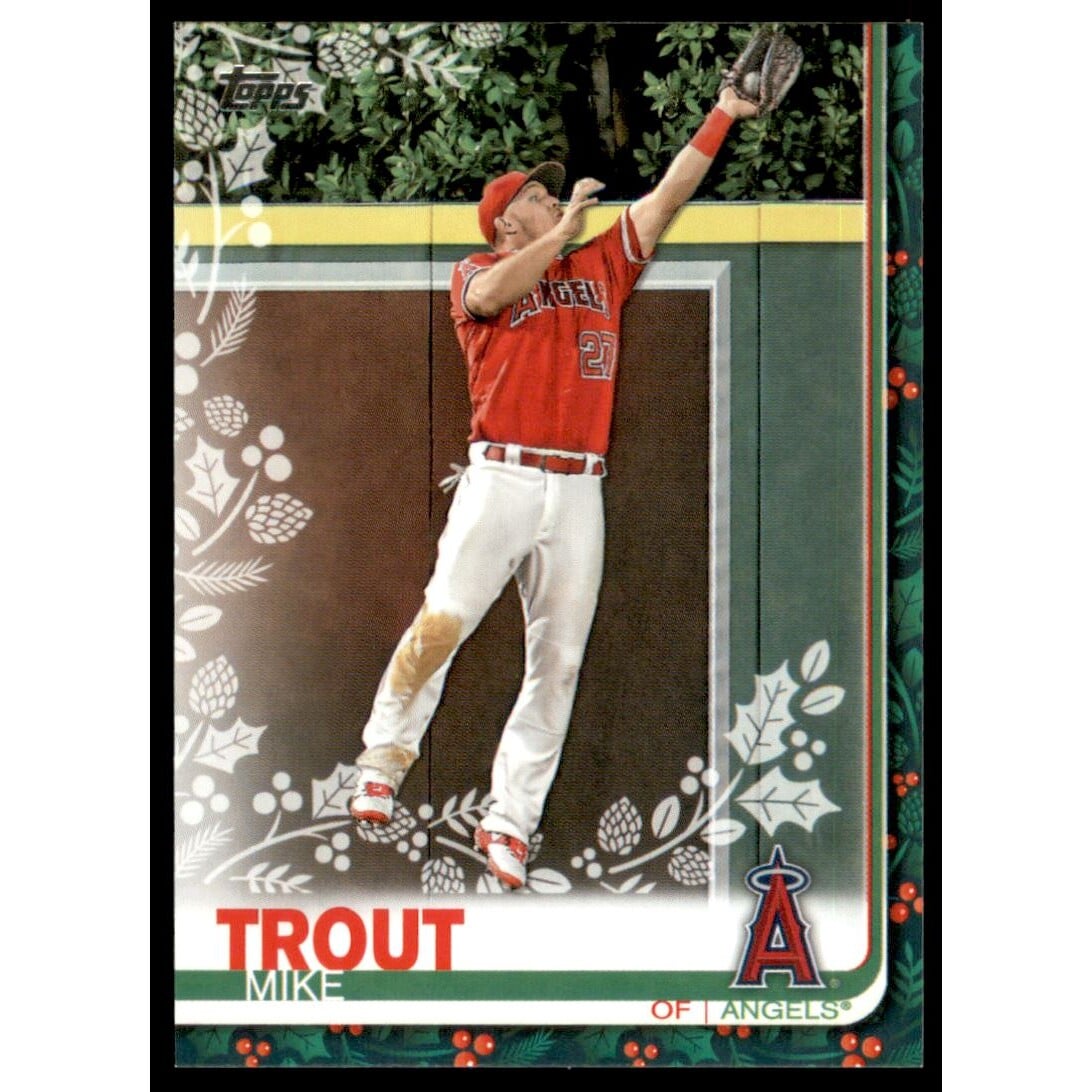 2019 Topps Walmart Holiday #HW31 Mike Trout