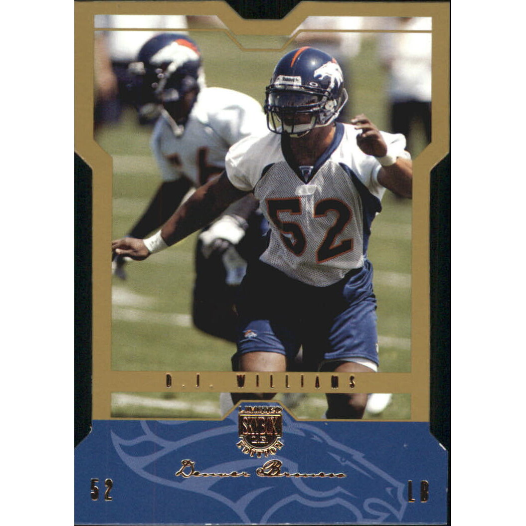 2004 SkyBox LE Gold #76 D.J. Williams
