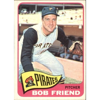 1965 Topps #392 Bob Friend