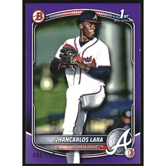 2025 Bowman Prospects Purple #BP126 Jhancarlos Lara