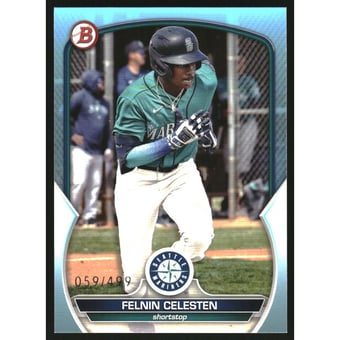 2023 Bowman Draft Sky Blue #BD178 Felnin Celesten