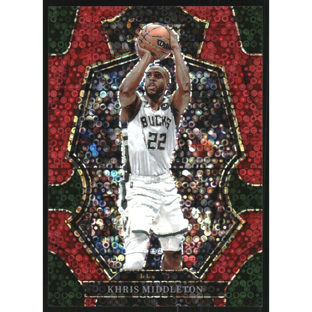 2022-23 Select Prizms Red Disco #128 Khris Middleton 2022-23 Select Prizms Red Disco #128 Khris Middleton
