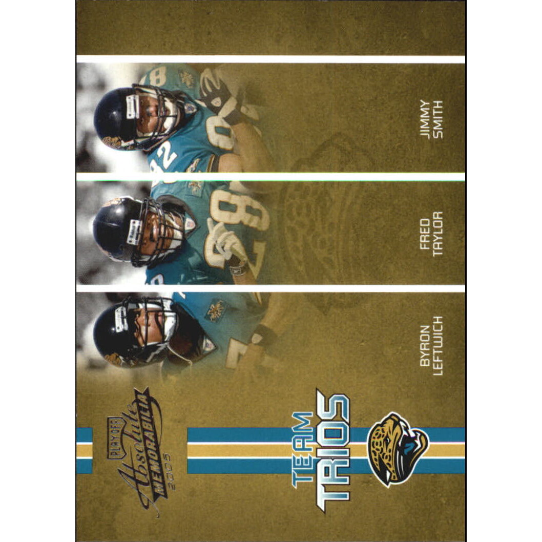 2005 Absolute Memorabilia Team Trios #6 Byron Leftwich/Fred Taylor/Jimmy Smith