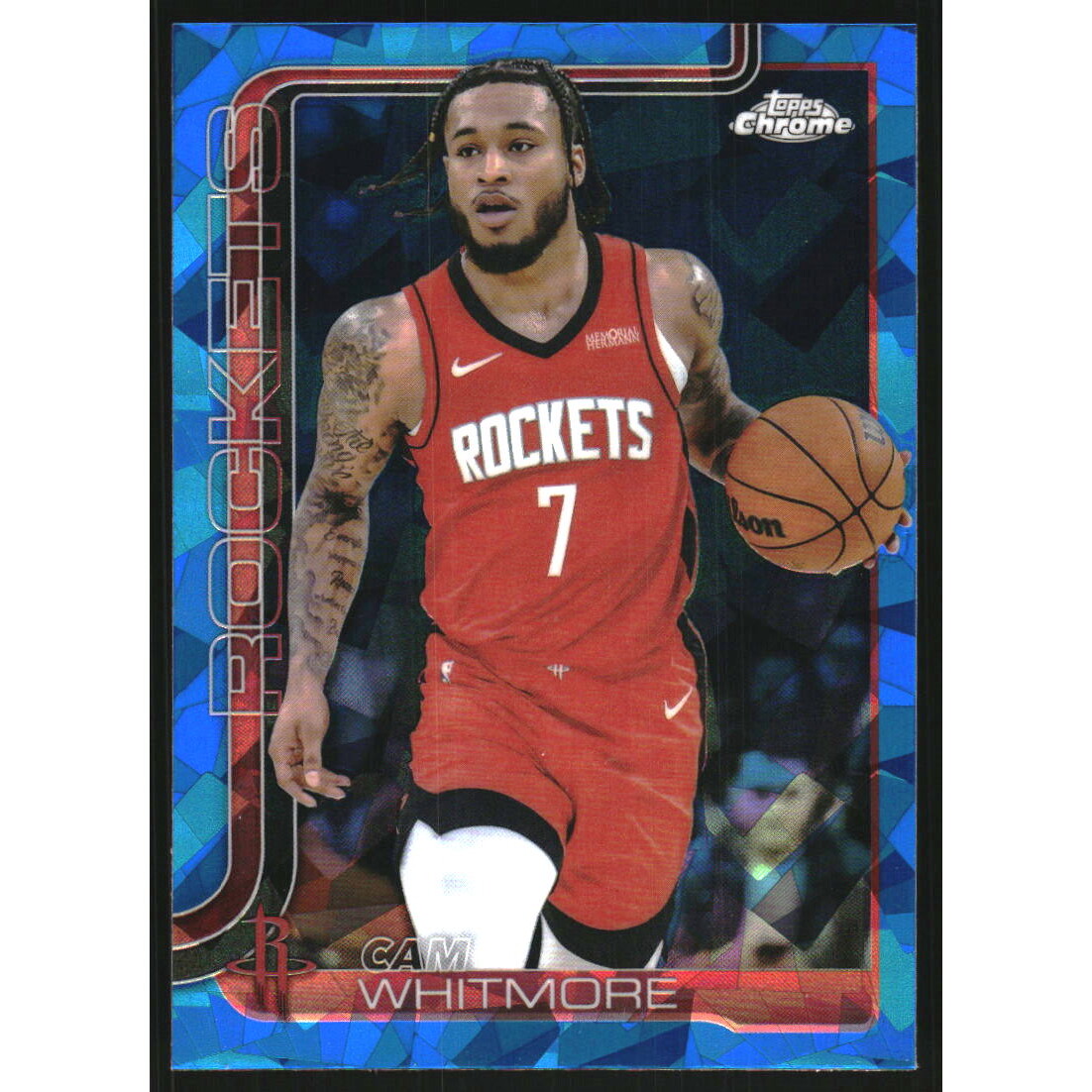 2025-26 Topps Chrome Sapphire #86 Cam Whitmore