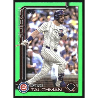 2025 Topps Green Rainbow Foil #261 Mike Tauchman