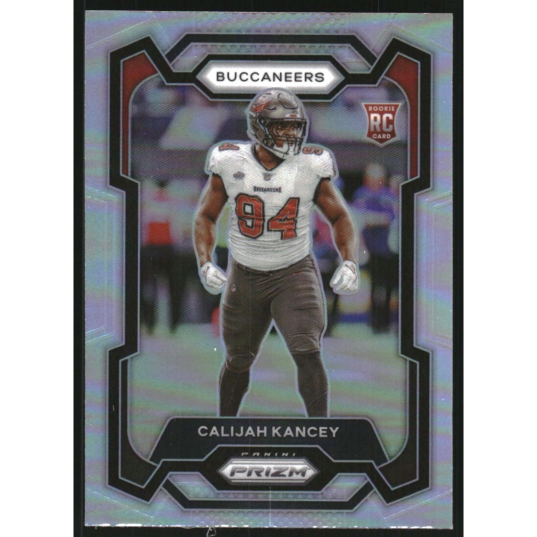 2023 Panini Prizm Prizms Silver #393 Calijah Kancey
