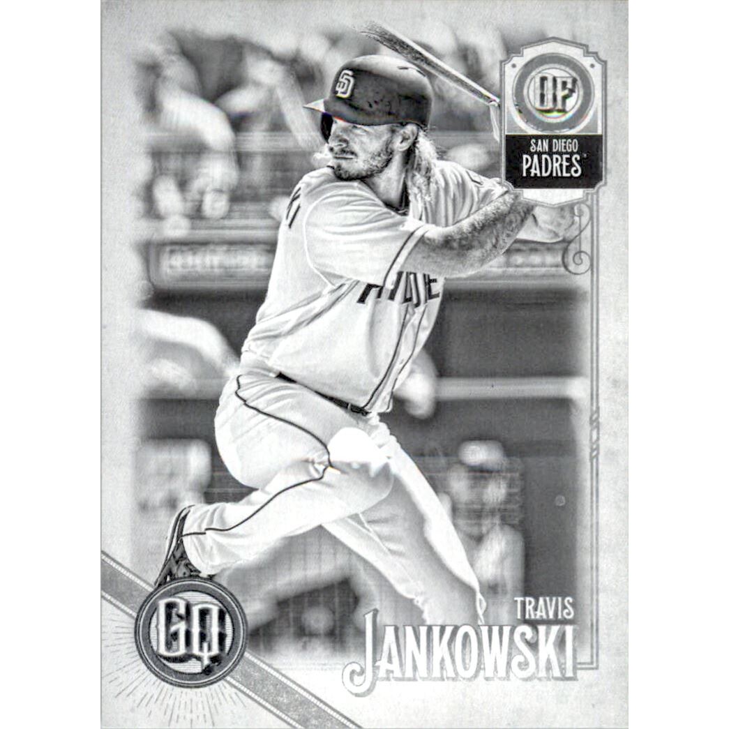 2018 Topps Gypsy Queen Black and White #159 Travis Jankowski. rookie card picture