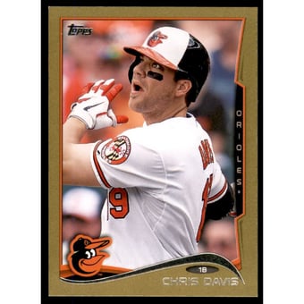 2014 Topps Mini Gold #525 Chris Davis