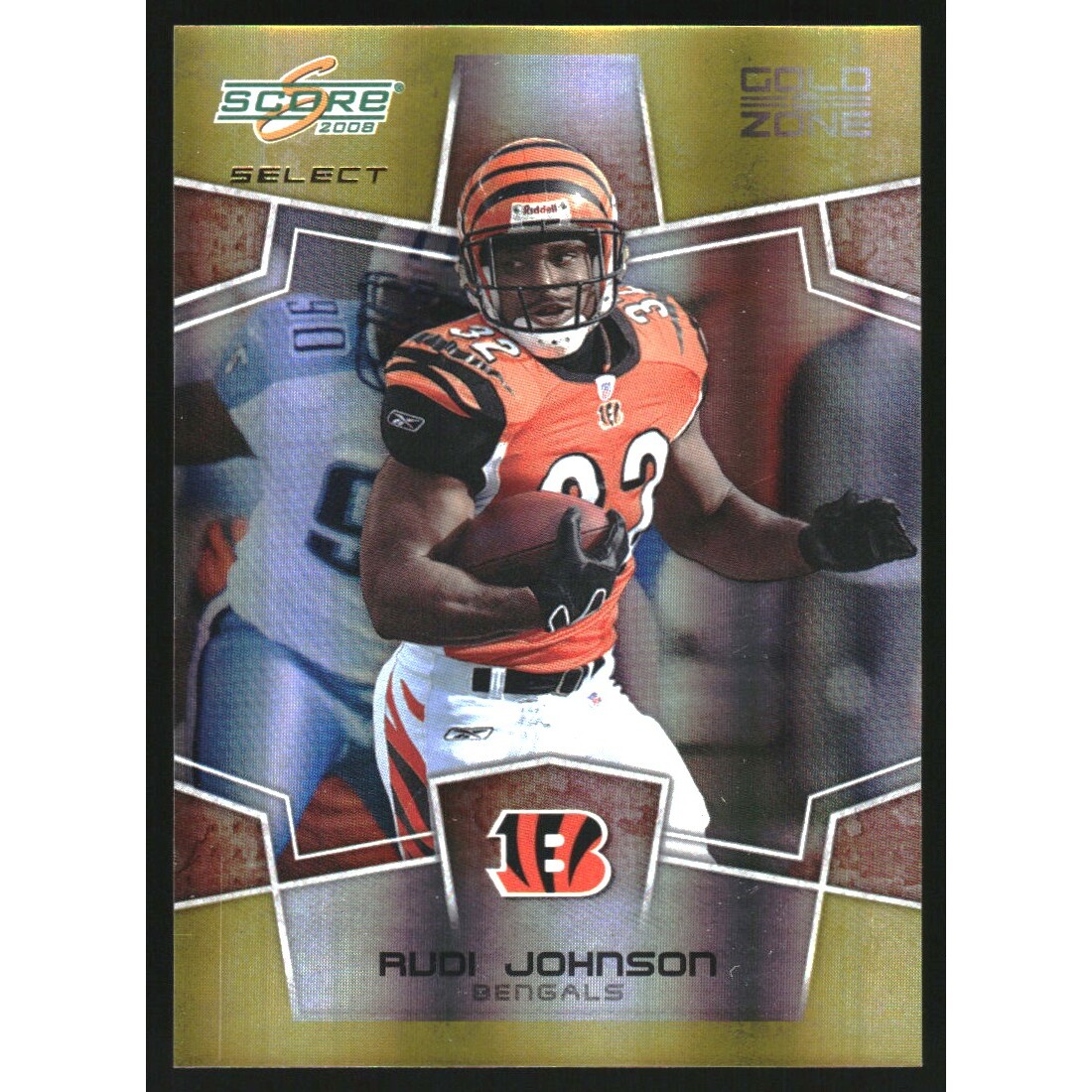 2008 Select Gold Zone #62 Rudi Johnson