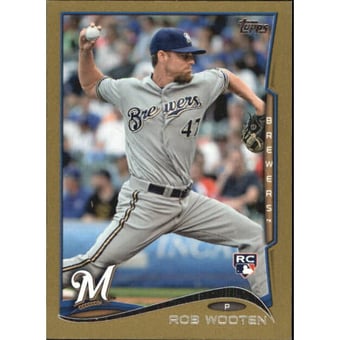 2014 Topps Mini Gold #494 Rob Wooten