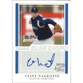 2003 Topps Blue Chips Autographs #CN Clint Nageotte