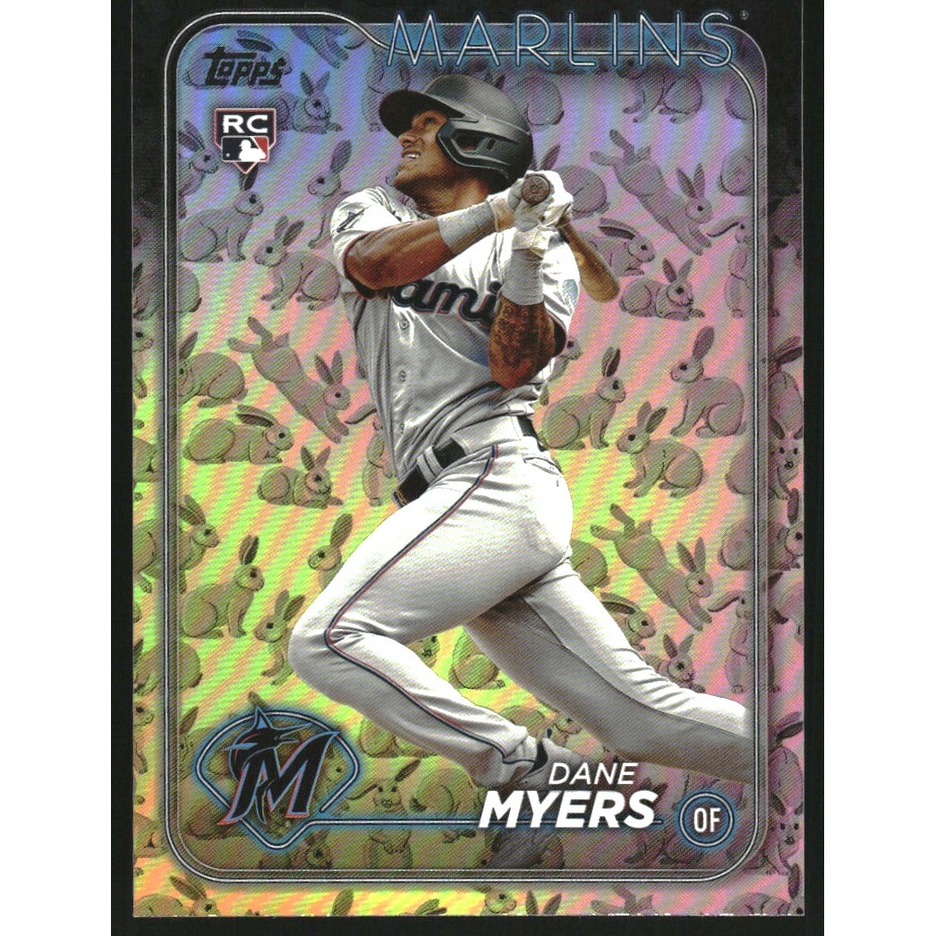 2024 Topps Easter Rabbit #188 Dane Myers. rookie card picture