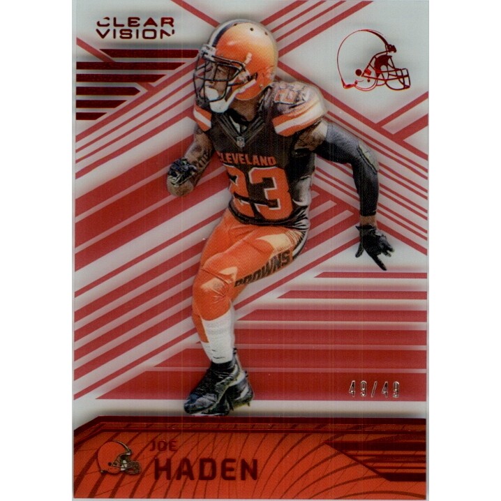 2016 Panini Clear Vision Red #16 Joe Haden
