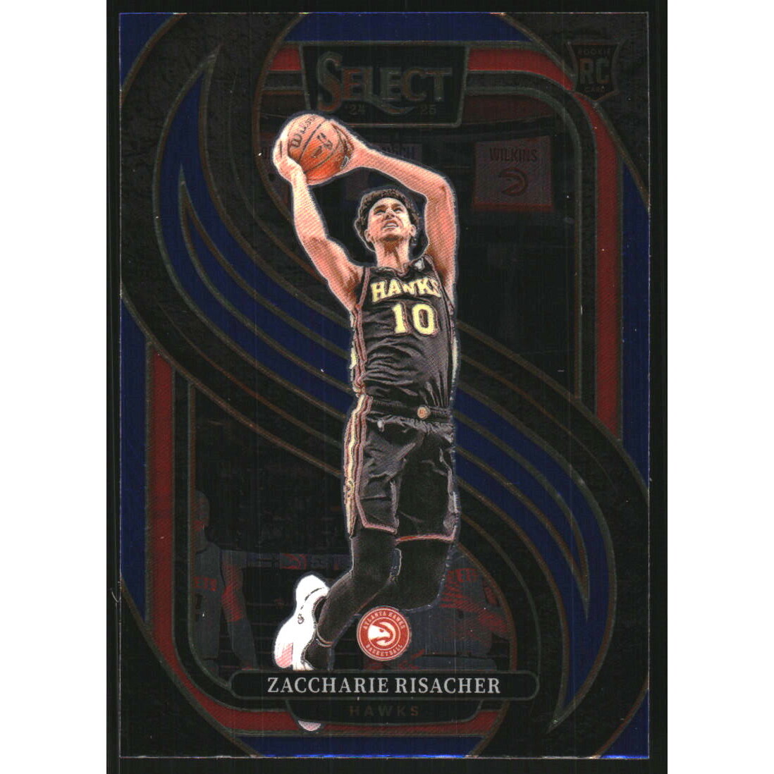 2024-25 Select Blue #180 Zaccharie Risacher