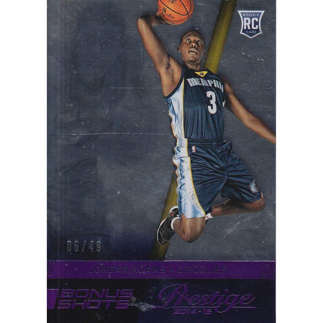2014-15 Prestige Plus Bonus Shots Purple #179 Jordan Adams