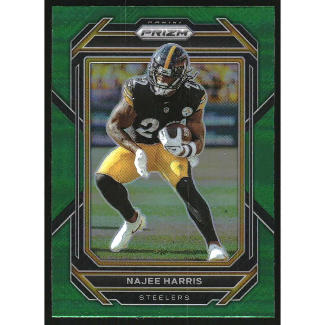 2022 Panini Prizm Prizms Green #245 Najee Harris