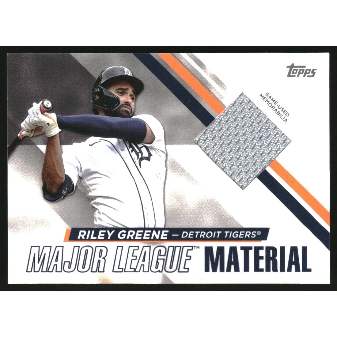 2024 Topps Major League Material #MLM2RG Riley Greene S2. rookie card picture