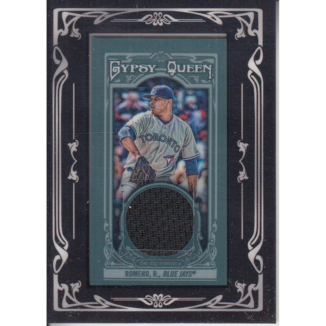2013 Topps Gypsy Queen Framed Mini Relics #RR Ricky Romero