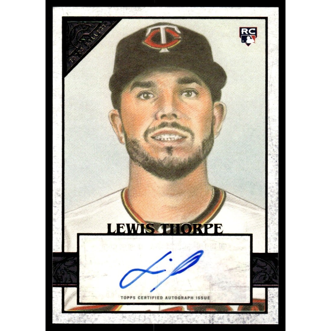2020 Topps Gallery Autographs #52 Lewis Thorpe