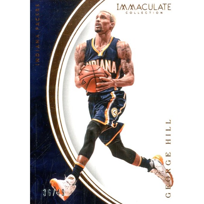 2015-16 Immaculate Collection Bronze #61 George Hill