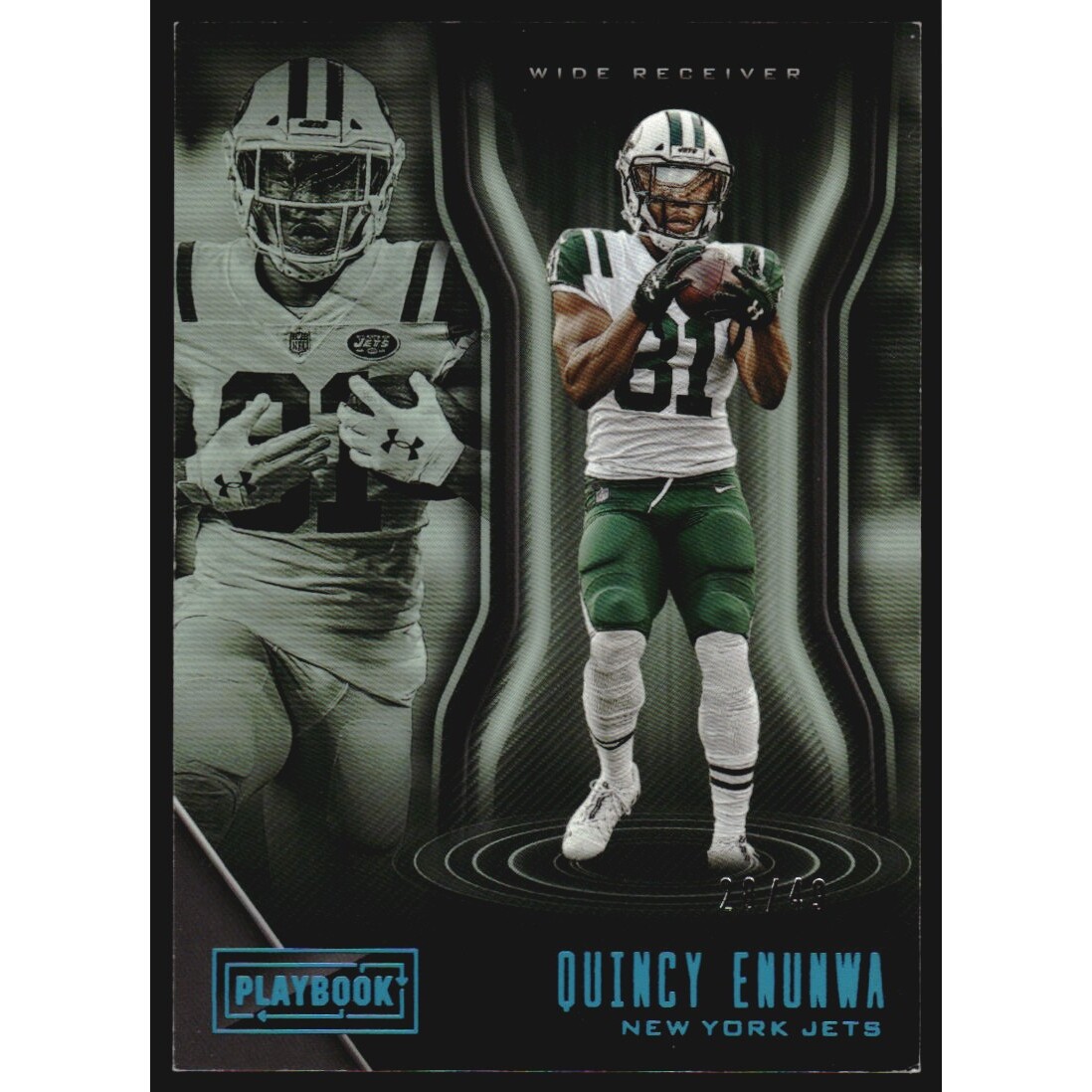 2018 Panini Playbook Platinum #11 Quincy Enunwa