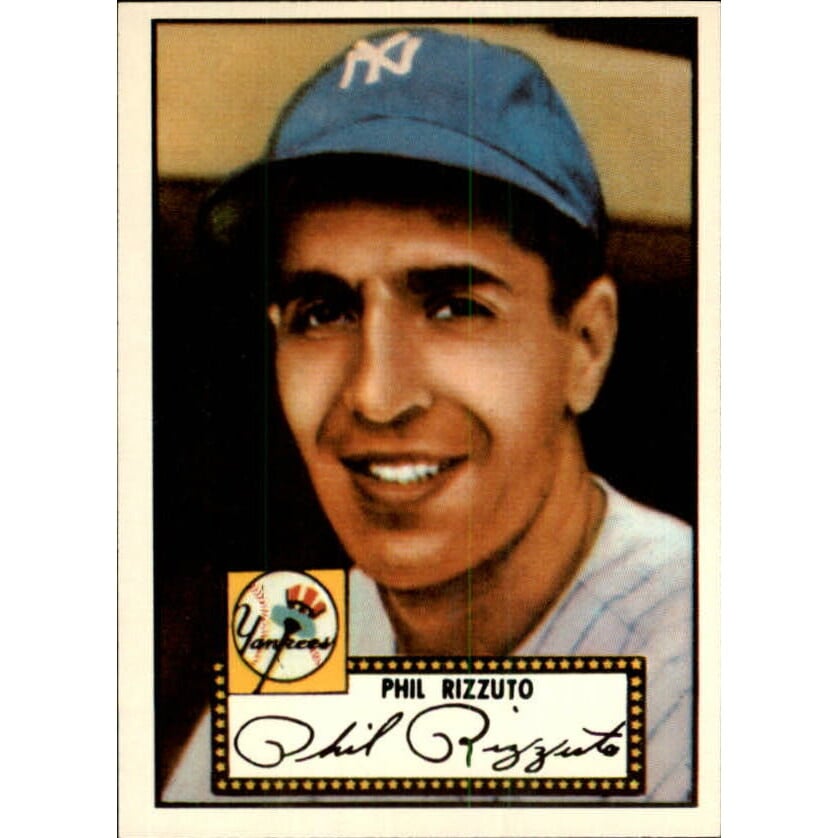 1983 Topps 1952 Reprint #11 Phil Rizzuto. rookie card picture