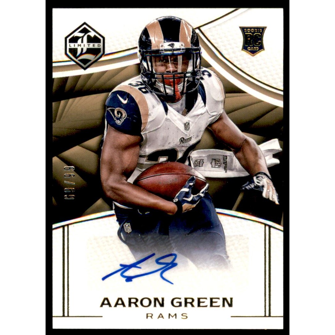 2016 Limited #153 Aaron Green AU/99 RC 2016 Limited #153 Aaron Green AU/99 RC