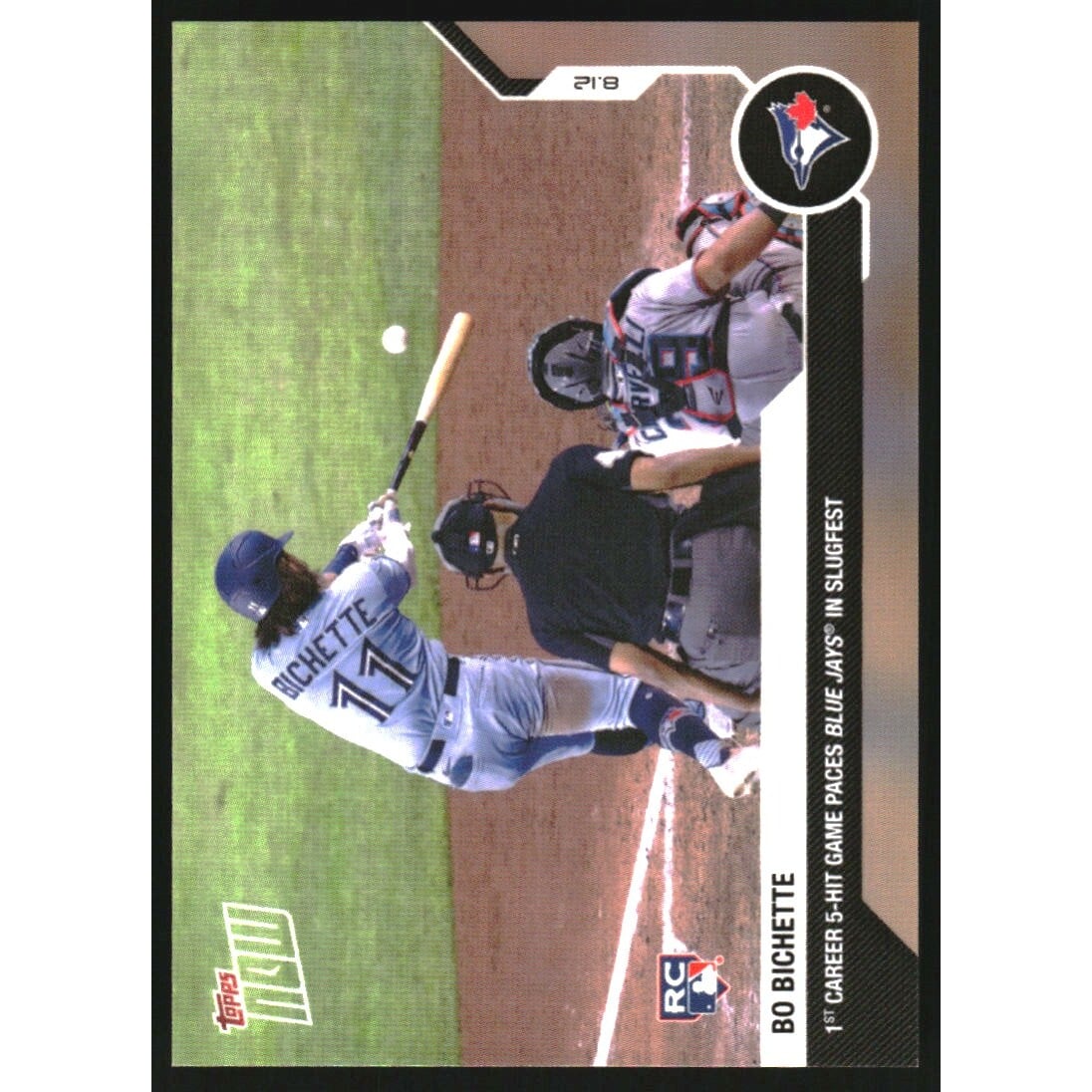 2020 Topps Now #96 Bo Bichette/1804*. rookie card picture