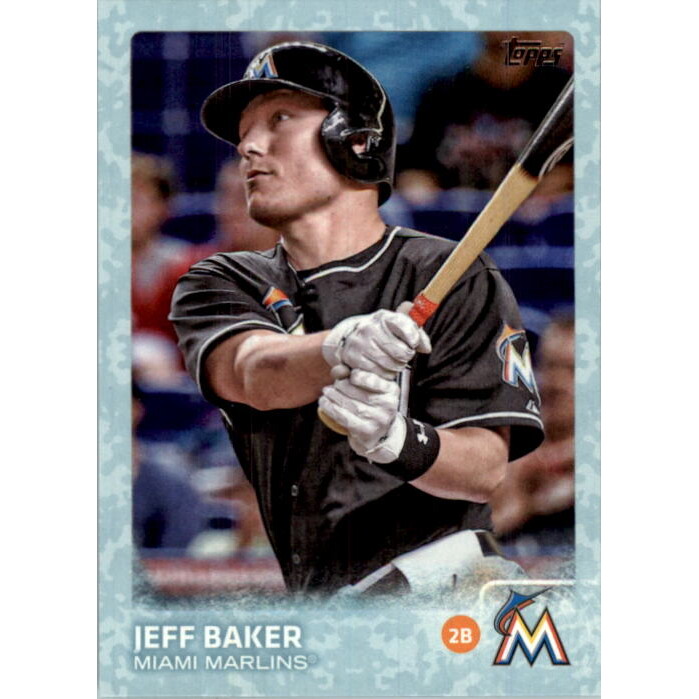2015 Topps Snow Camo #105 Jeff Baker. rookie card picture