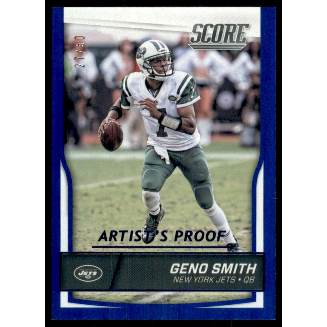 2016 Score Jumbo Artist’s Proof #220 Geno Smith 2016 Score Jumbo Artist’s Proof #220 Geno Smith