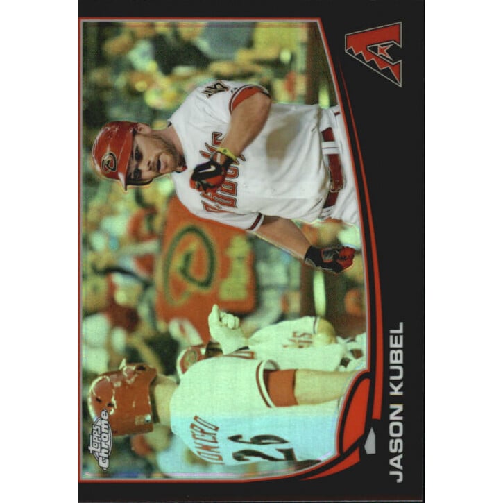 2013 Topps Chrome Black Refractors #129 Jason Kubel. rookie card picture
