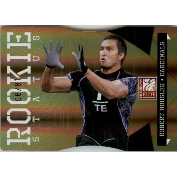 2011 Donruss Elite Status #182 Rob Housler/81