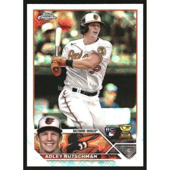 2023 Topps Chrome Logofractor #1 Adley Rutschman RC