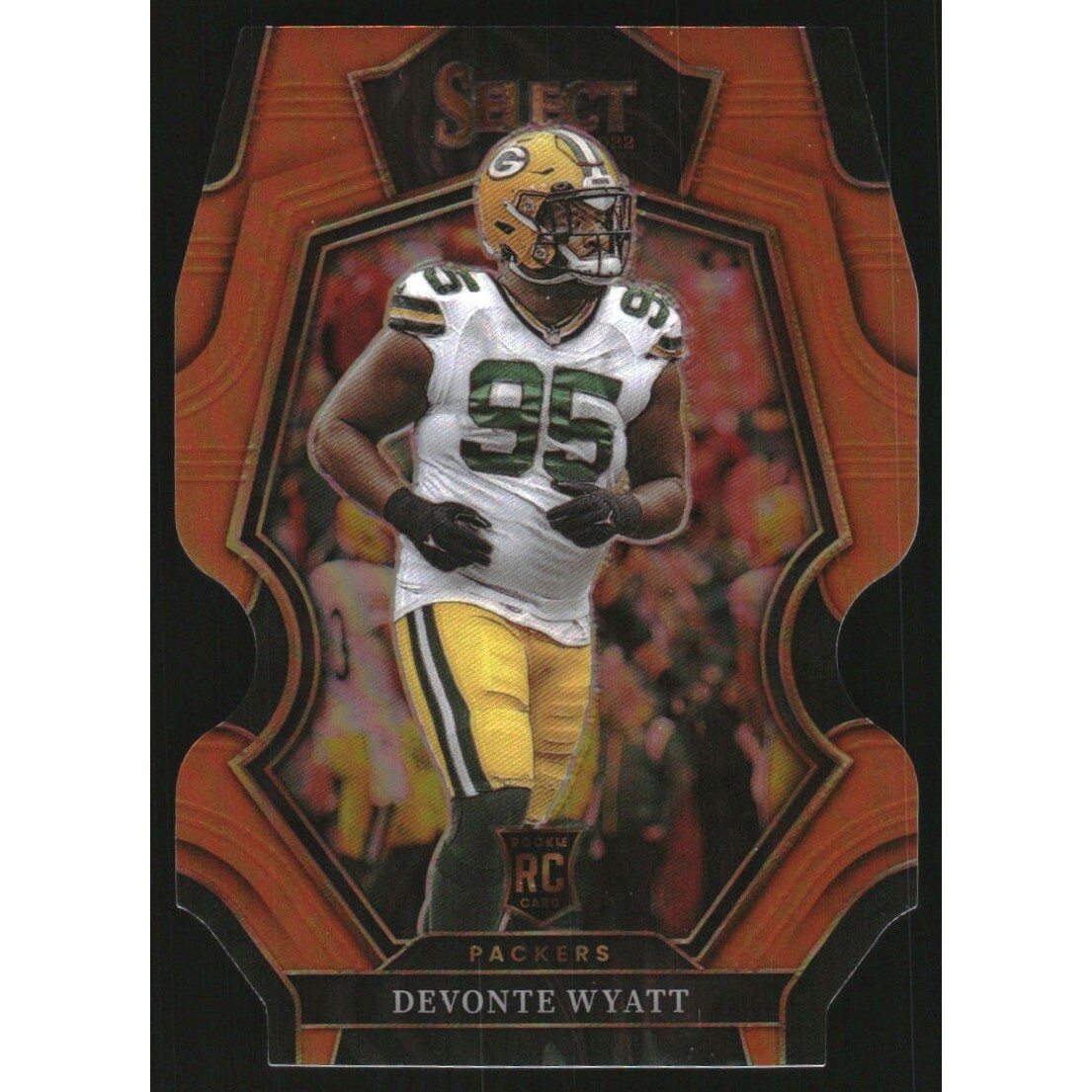 2022 Select Prizm Orange Die Cut #137 Devonte Wyatt