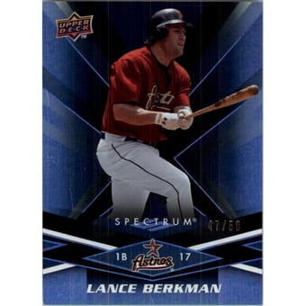 2009 Upper Deck Spectrum Black #40 Lance Berkman