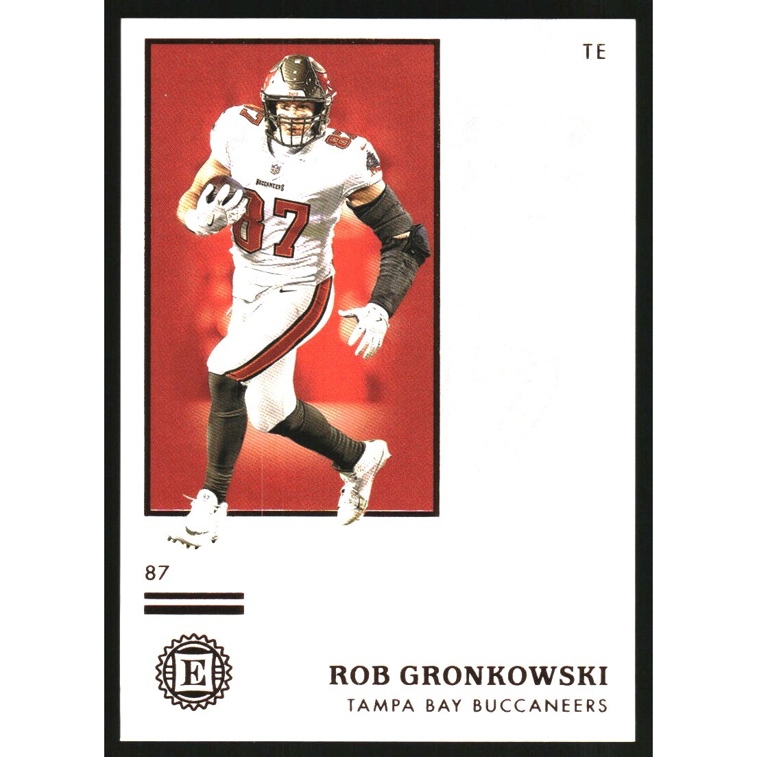2020 Panini Encased #81 Rob Gronkowski. rookie card picture