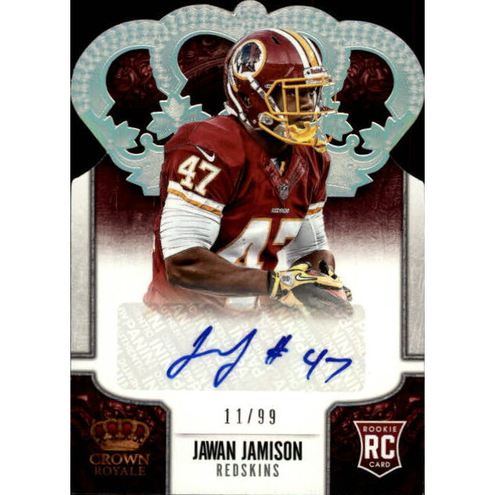 2013 Crown Royale Rookie Signatures Silver Holofoil #146 Jawan Jamison